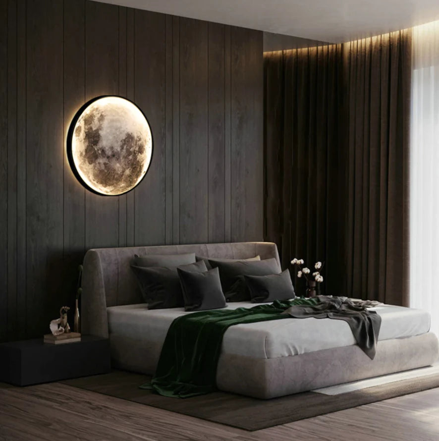 Celestial Moon Wall Lamp - MiniDrone4KHD