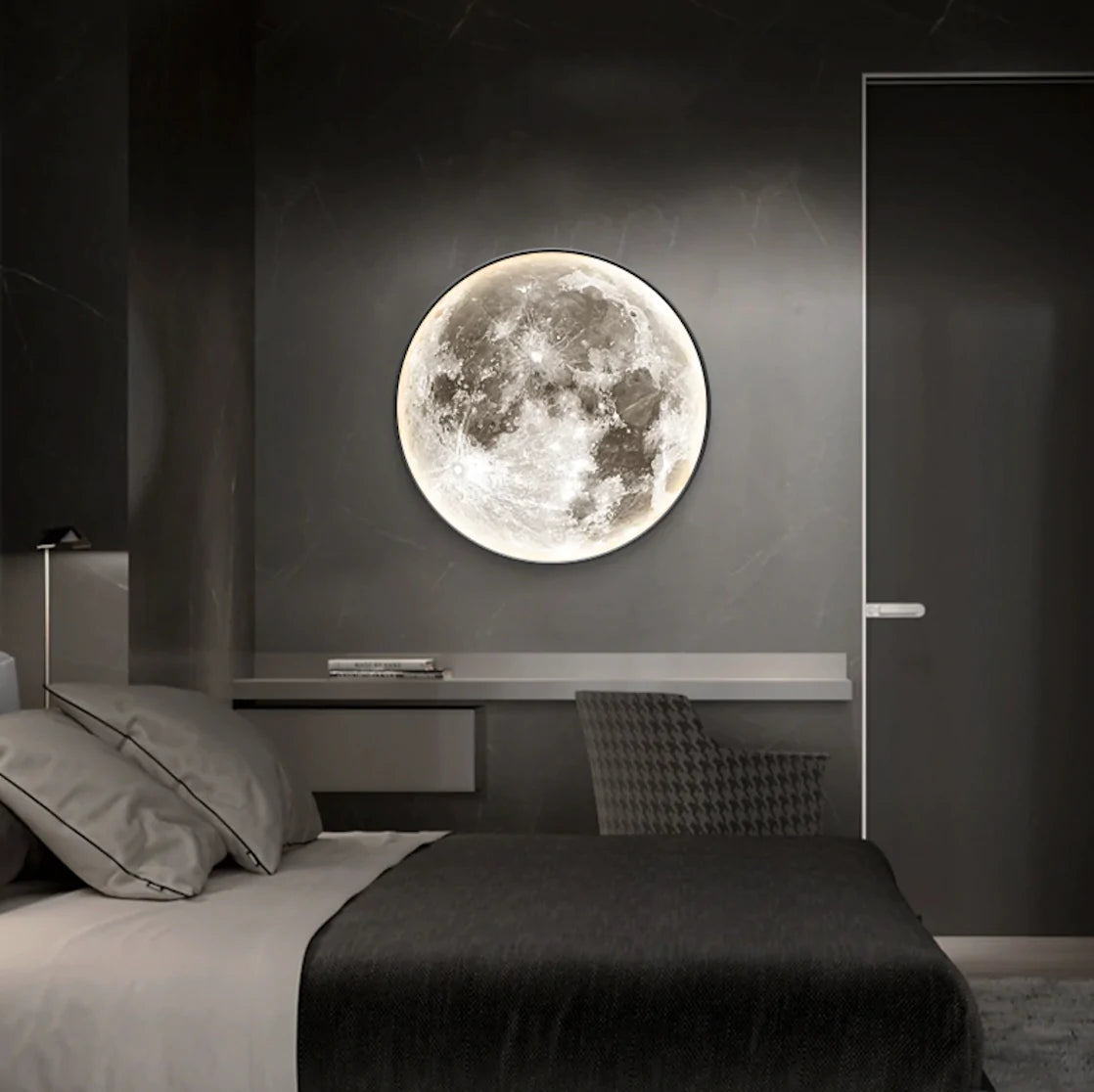 Celestial Moon Wall Lamp - MiniDrone4KHD