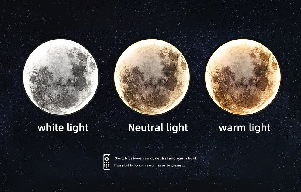 Celestial Moon Wall Lamp - MiniDrone4KHD