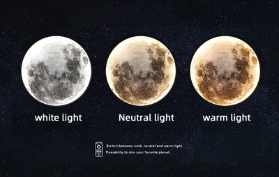 Celestial Moon Wall Lamp - MiniDrone4KHD