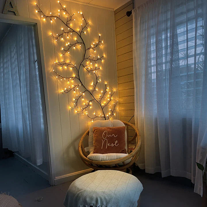 Tree floor lamp
